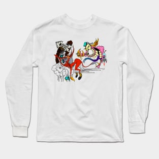 skater fox gift 8 Long Sleeve T-Shirt